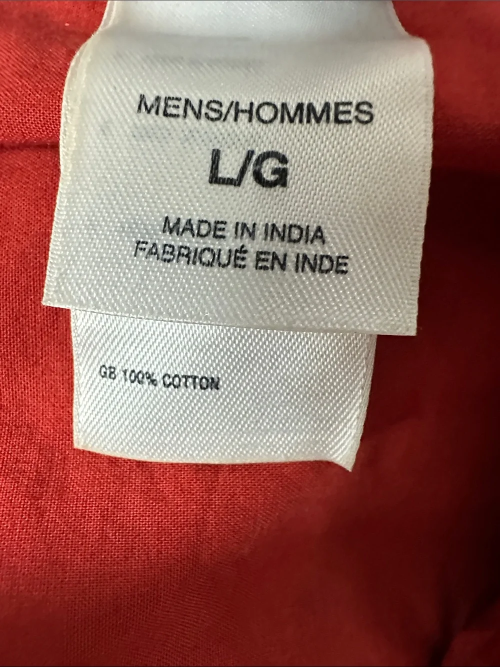 The North Face A5 Red with Black Designs button down Short Sleeve shirt L